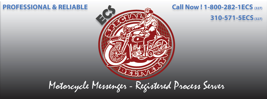 ECS - Excellent Courier Service Motorcycle Messenger